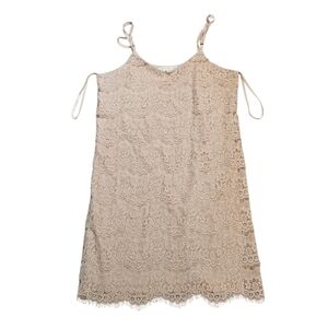 Love, Fire | Pale Pink Slip Dress | Small Petite